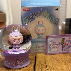 Big into energy Forest Crystal Ball - Purple